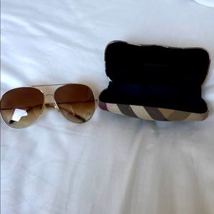Burberry Aviator Sunglasses